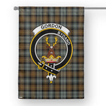Garden Flag Gordon Weathered Tartan Flag Clan Badge Tartan House Flag