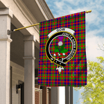 Garden Flag Gow Of Skeoch Tartan Flag Clan Badge Tartan House Flag