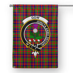 Garden Flag Gow Of Skeoch Tartan Flag Clan Badge Tartan House Flag