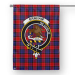 Garden Flag Graham Of Menteith Red Tartan Flag Clan Badge Tartan House Flag