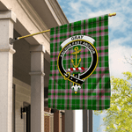 Garden Flag Gray Tartan Flag Clan Badge Tartan House Flag
