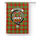 Garden Flag Grierson Tartan Flag Clan Badge Tartan House Flag