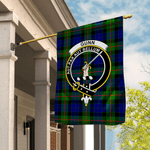 Garden Flag Gunn Modern Tartan Flag Clan Badge Tartan House Flag