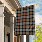 Garden Flag Gunn Weathered Tartan Flag Tartan House Flag, Tartan Garden Flag, Tartan Flag, Plaid Flag, Christmas Plaid Flag