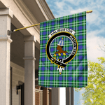Garden Flag Haliburton Tartan Flag Clan Badge Tartan House Flag