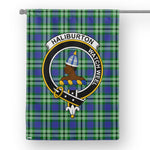 Garden Flag Haliburton Tartan Flag Clan Badge Tartan House Flag