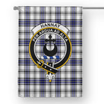Garden Flag Hannay Grey Tartan Flag Clan Badge Tartan House Flag