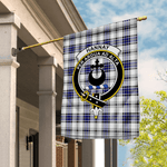 Garden Flag Hannay Grey Tartan Flag Clan Badge Tartan House Flag