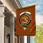 Garden Flag Hay Tartan Flag Clan Badge Tartan House Flag
