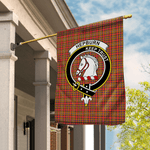 Garden Flag Hepburn Modern Tartan Flag Clan Badge Tartan House Flag