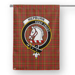 Garden Flag Hepburn Modern Tartan Flag Clan Badge Tartan House Flag
