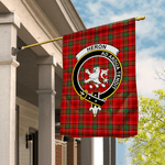 Garden Flag Heron Tartan Flag Clan Badge Tartan House Flag