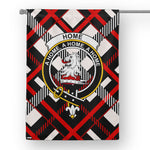 Garden Flag Home Tartan Flag Clan Badge Tartan House Flag