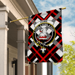 Garden Flag Home Tartan Flag Clan Badge Tartan House Flag