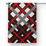 Garden Flag Home Tartan Flag Tartan House Flag, Tartan Garden Flag, Tartan Flag, Plaid Flag, Christmas Plaid Flag