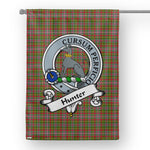 Garden Flag Hunter 1819 Clan Badge Tartan Flag Scottish Tartan House Flag,buffalo plaid garden flag,irish family crest flags,ns tartan flags,scottish clan flags,scottish clan flags uk,Scottish Tartan House Flag,Tartan Clan Flag,tartan day flag,Tartan Garden Flag