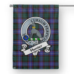 Garden Flag Hunter Modern Clan Badge Tartan Flag Scottish Tartan House Flag,buffalo plaid garden flag,irish family crest flags,ns tartan flags,scottish clan flags,scottish clan flags uk,Scottish Tartan House Flag,Tartan Clan Flag,tartan day flag,Tartan Garden Flag