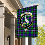 Garden Flag Hunter Tartan Flag Clan Badge Tartan House Flag