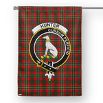 Garden Flag Hunter USA Tartan Flag Clan Badge Tartan House Flag