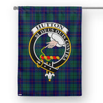 Garden Flag Hutton Tartan Flag Clan Badge Tartan House Flag