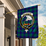 Garden Flag Hutton Tartan Flag Clan Badge Tartan House Flag