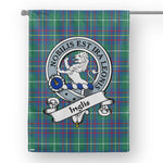 Garden Flag Inglis Ancient Clan Badge Tartan Flag Scottish Tartan House Flag,buffalo plaid garden flag,irish family crest flags,ns tartan flags,scottish clan flags,scottish clan flags uk,Scottish Tartan House Flag,Tartan Clan Flag,tartan day flag,Tartan Garden Flag
