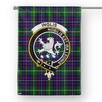 Garden Flag Inglis Modern Tartan Flag Clan Badge Tartan House Flag