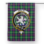 Garden Flag Inglis Tartan Flag Clan Badge Tartan House Flag