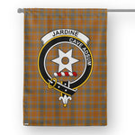 Garden Flag Jardine Tartan Flag Clan Badge Tartan House Flag