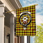 Garden Flag Jardine Yellow Tartan Flag Clan Badge Tartan House Flag