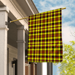 Garden Flag Jardine Yellow Tartan Flag Tartan House Flag, Tartan Garden Flag, Tartan Flag, Plaid Flag, Christmas Plaid Flag