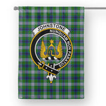 Garden Flag Johnston Dress Tartan Flag Clan Badge Tartan House Flag