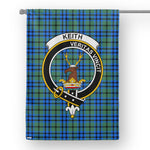 Garden Flag Keith Tartan Flag Clan Badge Tartan House Flag