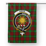 Garden Flag Kerr Tartan Flag Clan Badge Tartan House Flag