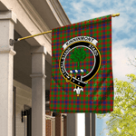 Garden Flag Kinninmont Tartan Flag Clan Badge Tartan House Flag