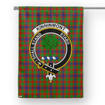 Garden Flag Kinninmont Tartan Flag Clan Badge Tartan House Flag