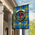 Garden Flag Laing Tartan Flag Clan Badge Tartan House Flag