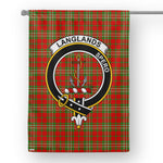 Garden Flag Langlands Tartan Flag Clan Badge Tartan House Flag