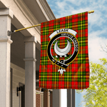 Garden Flag Leask Tartan Flag Clan Badge Tartan House Flag