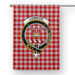 Garden Flag Lennox Dress Kincaid Tartan Flag Clan Badge Tartan House Flag