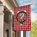 Garden Flag Lennox Dress Tartan Flag Clan Badge Tartan House Flag