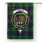 Garden Flag Leslie Hunting Tartan Flag Clan Badge Tartan House Flag