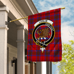 Leslie Tartan Garden Flag Leslie Modern Tartan Flag Clan Badge Tartan House Flag
