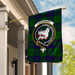 Garden Flag Lockhart Modern Tartan Flag Clan Badge Tartan House Flag
