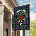 Garden Flag Logan Ancient Tartan Flag Clan Badge Tartan House Flag