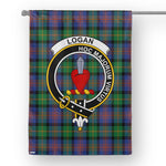 Garden Flag Logan Ancient Tartan Flag Clan Badge Tartan House Flag