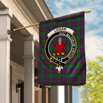 Garden Flag Logan Tartan Flag Clan Badge Tartan House Flag