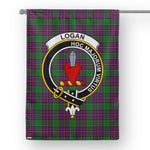 Garden Flag Logan Tartan Flag Clan Badge Tartan House Flag