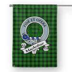 Garden Flag MacArthur Ancient Hunting Clan Badge Tartan Flag Scottish Tartan House Flag,buffalo plaid garden flag,irish family crest flags,ns tartan flags,scottish clan flags,scottish clan flags uk,Scottish Tartan House Flag,Tartan Clan Flag,tartan day flag,Tartan Garden Flag