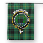 Garden Flag MacArthur Ancient Tartan Flag Clan Badge Tartan House Flag